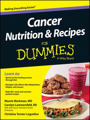 cover image of Cancer Nutrition and Recipes For Dummies